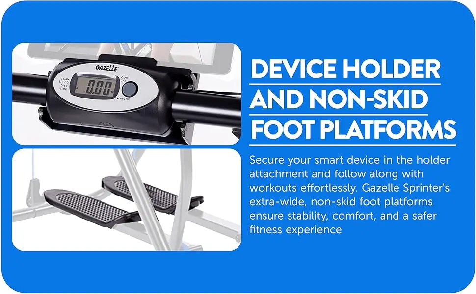 10-in-1 Compact Exercise Machine, 300lb Weight Capacity, Patented Dual Pivot, Fitness Computer