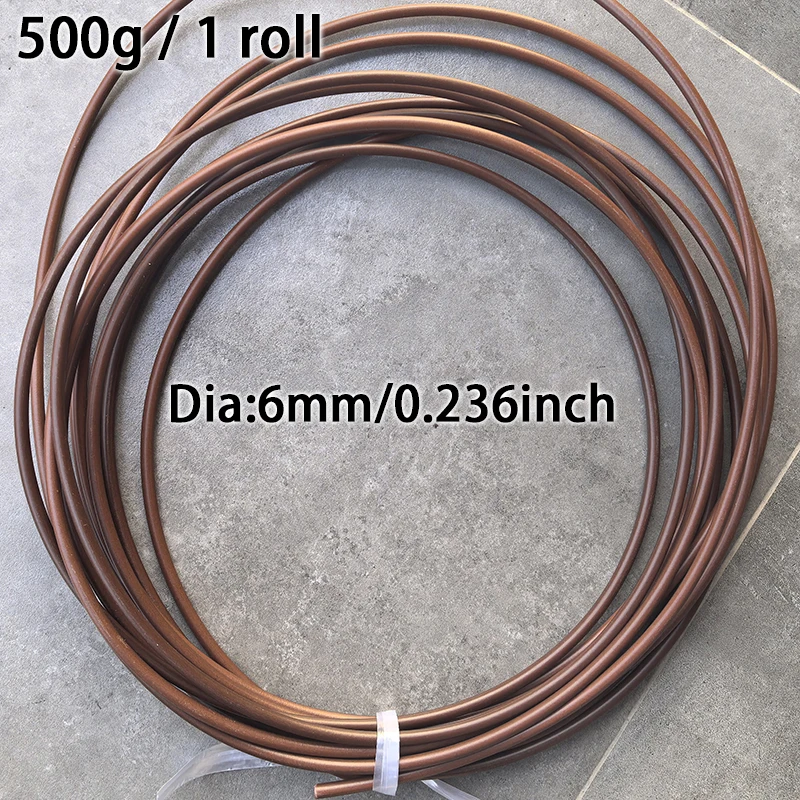 Dia5/6mm Whole Roll 500g Plastic Rattan Core DIY Handmade Furniture Products Woven Rattan Crafts Materials Fixed Vine Roll Tools