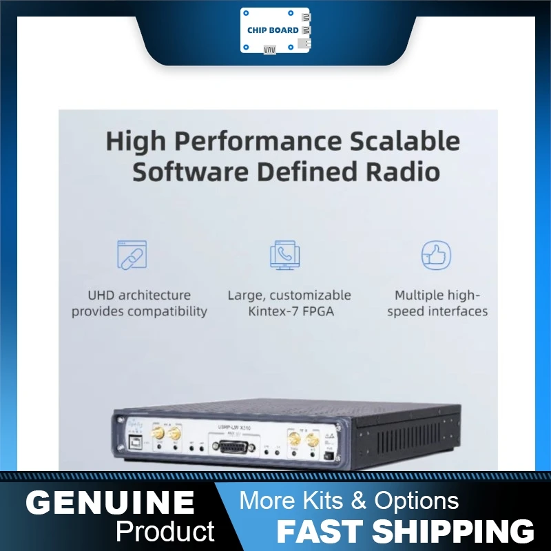 

Luowave USRP X310 B210 X410 SDR Platform, 70MHz-6GHz RF, Multi-Channel Custom Software Defined Radio