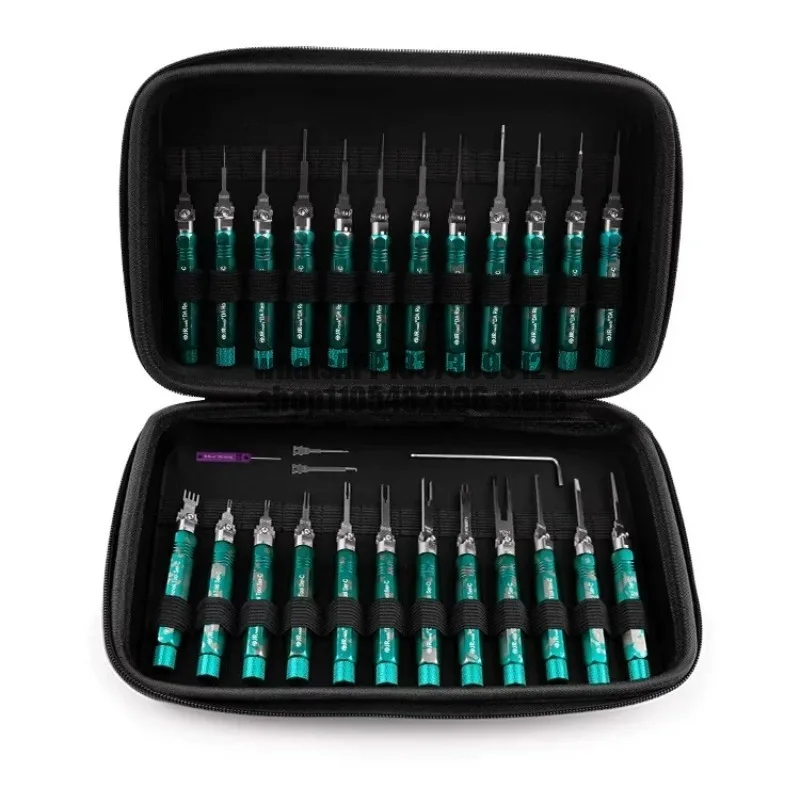 Car wiring harness plug pin remover set, disassembly tool, wiring disassembly and reassembly of pin pusher