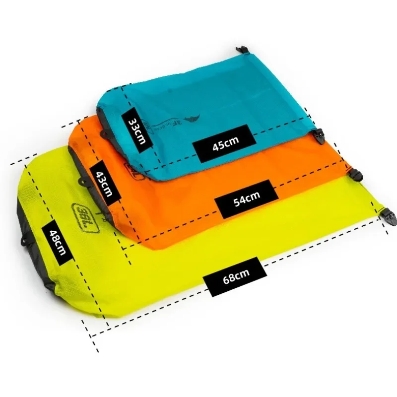 3F UL GEAR Waterproof Dry Bag with Air Valve 12L 24L 36L Portable Exhaust Storage Bag for Drifting Swimming Camping outdoor - view 6