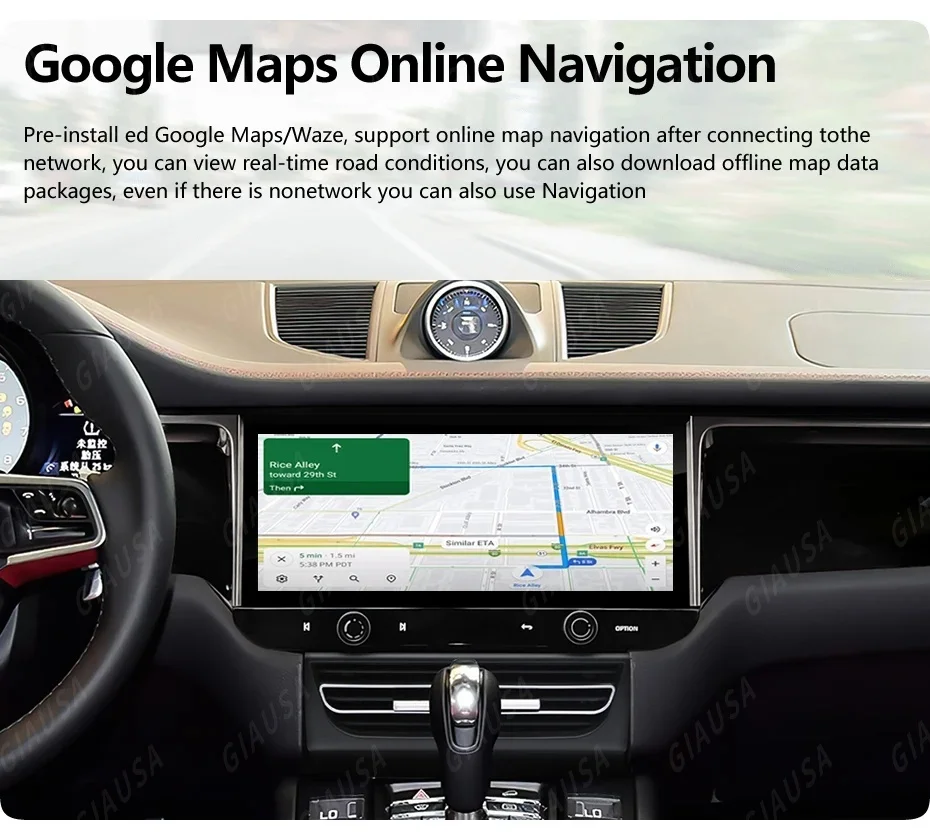 

Автомобильный радиоприемник для Porsche Macan 11-17, мультимедийный видеоплеер, GPS-навигация, Hd, авто стерео, беспроводной Carplay Dsp, аудио DVD, головное устройство