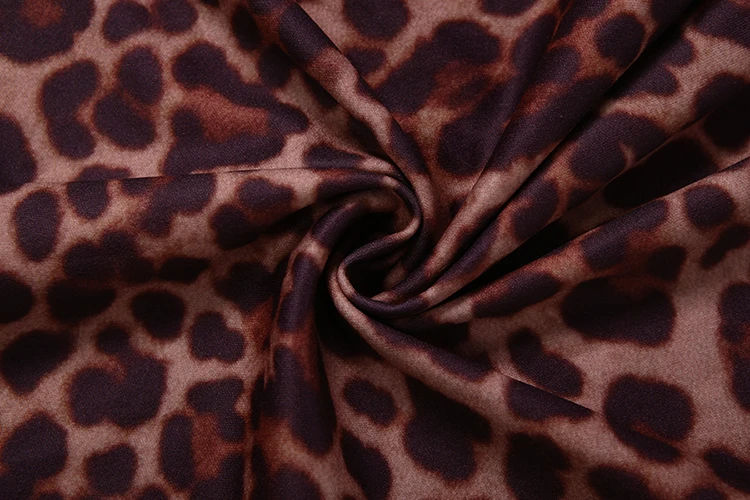 Weird Puss Hottie Hollow Kleid Damen Sexy Leopardenmuster Cheongsam Knopfleiste Ärmellos Modetrend Street Club Pfirsichfarbener Hüftbetonter Bodycon – Detail 10