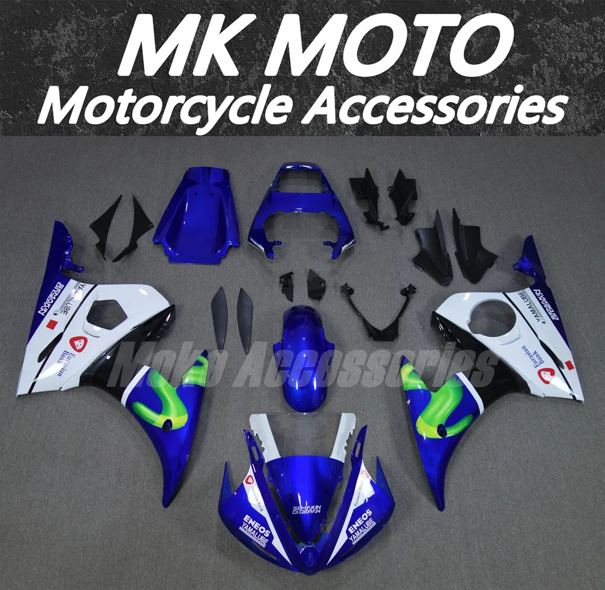 

Motorcycle Fairings Kit Fit For Yzf R6 2003 2004 2005 Bodywork Set High Quality ABS Injection New Blue White Black Green