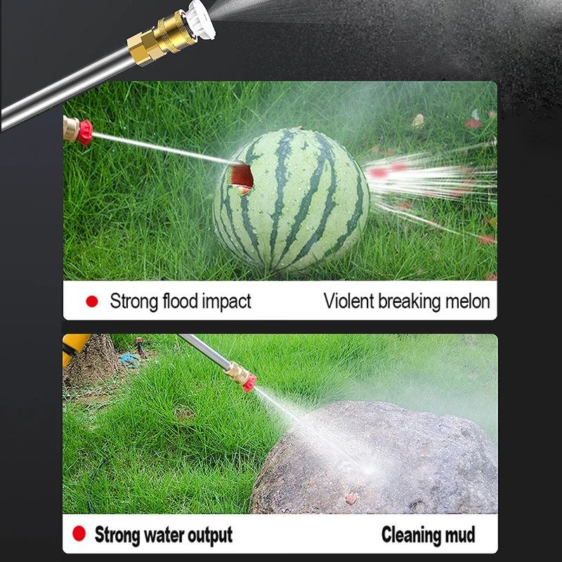 60BAR 500W Electric Car Washer Gun High Pressure Cleaner Foam Nozzle For Auto Home Garden Cleaning Car Washing Accessories