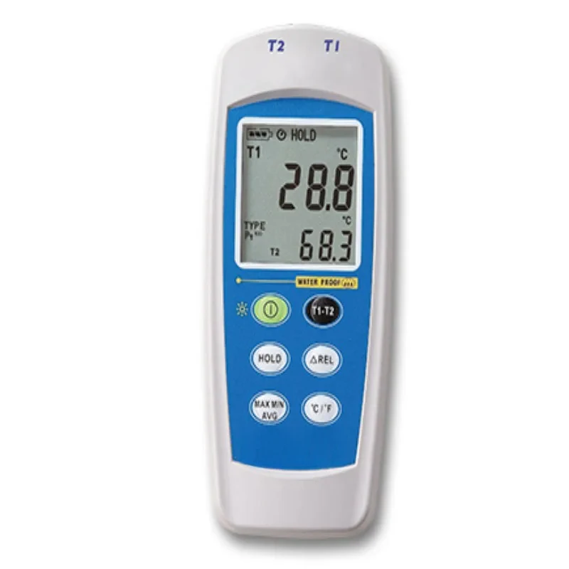 

CENTER-372 Dual Input Channels IP67 Waterproof Thermometer