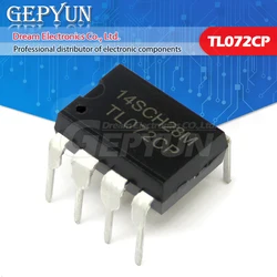 50PCS TL072CP DIP8 TL072 DIP TL072CN DIP-8 new and IC