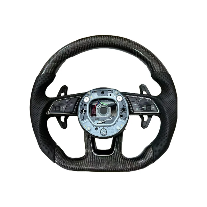 Universal Sports Steering Wheel With Custom Color Stitching & Personalized Shape