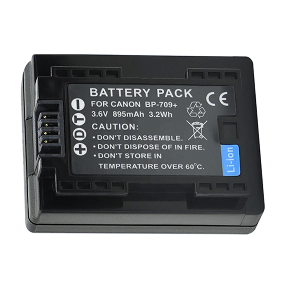 BP-709 BP-745 BP 745 BP745 Battery for Canon BP-709 BP-718 BP-727 BP709 BP718 BP727 HF406 R3 VIXIA HF M50 HFM50 M500 M52 R30