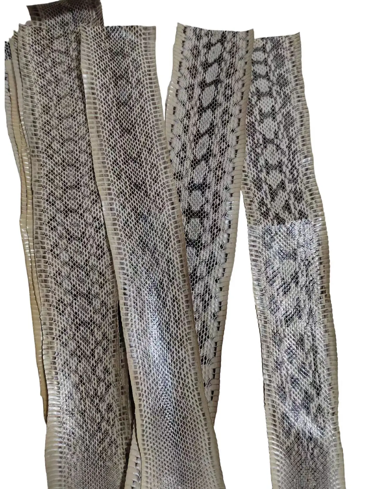 Natural Undyed Snake Skin Small Cut Pieces