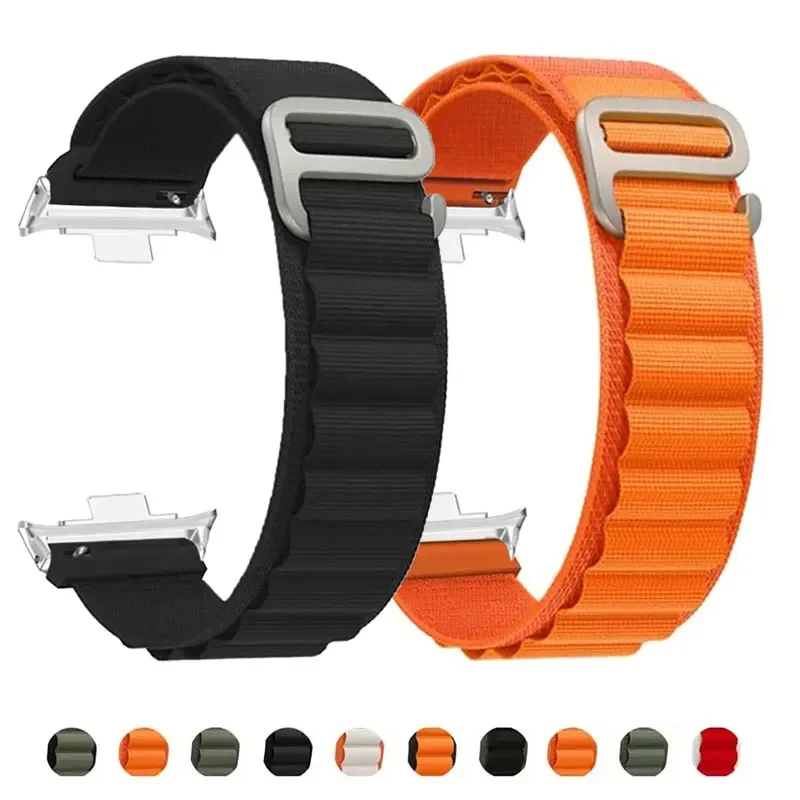 

Alpine Nylon Loop Strap for For Xiaomi Redmi Watch 4 Adjustable Elastic Bracelet Watchband For iWatch Mi Band 8 Pro Accessories