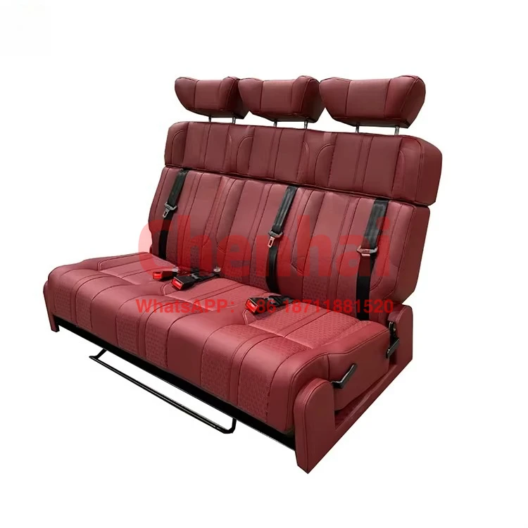 

Индивидуальное кресло для автофургона, дополнительное сиденье, сиденье для фургона, кожаное складное сиденье из наппа для Ford Transit Sprinter Hiace RV Campervan