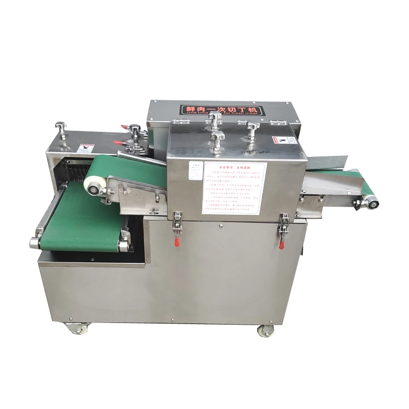 3000W Automatic Fresh Meat Cutter Meat Cube Dicer Cutting Machine Meat Dicer Machine