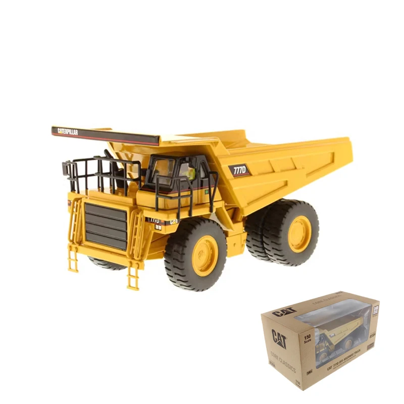 DM Diecast 1:50 Scale CAT 777D 770 Mine Dump Truck Alloy Engineering Model 85104 85551C Collection Souvenir Display Ornaments