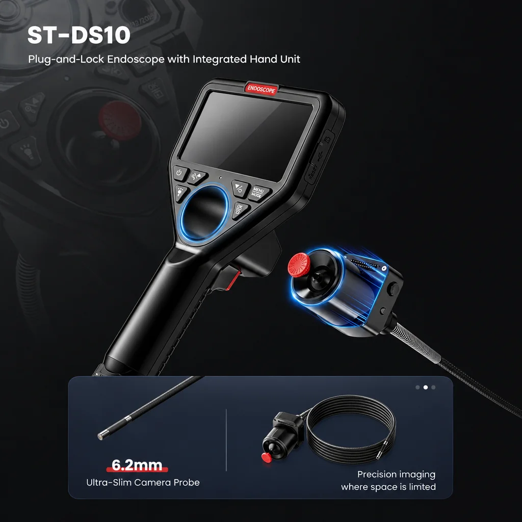 Ralcam SF504-S Snake Tube for SF50 Series, 3.9mm Probe,  SS Tube