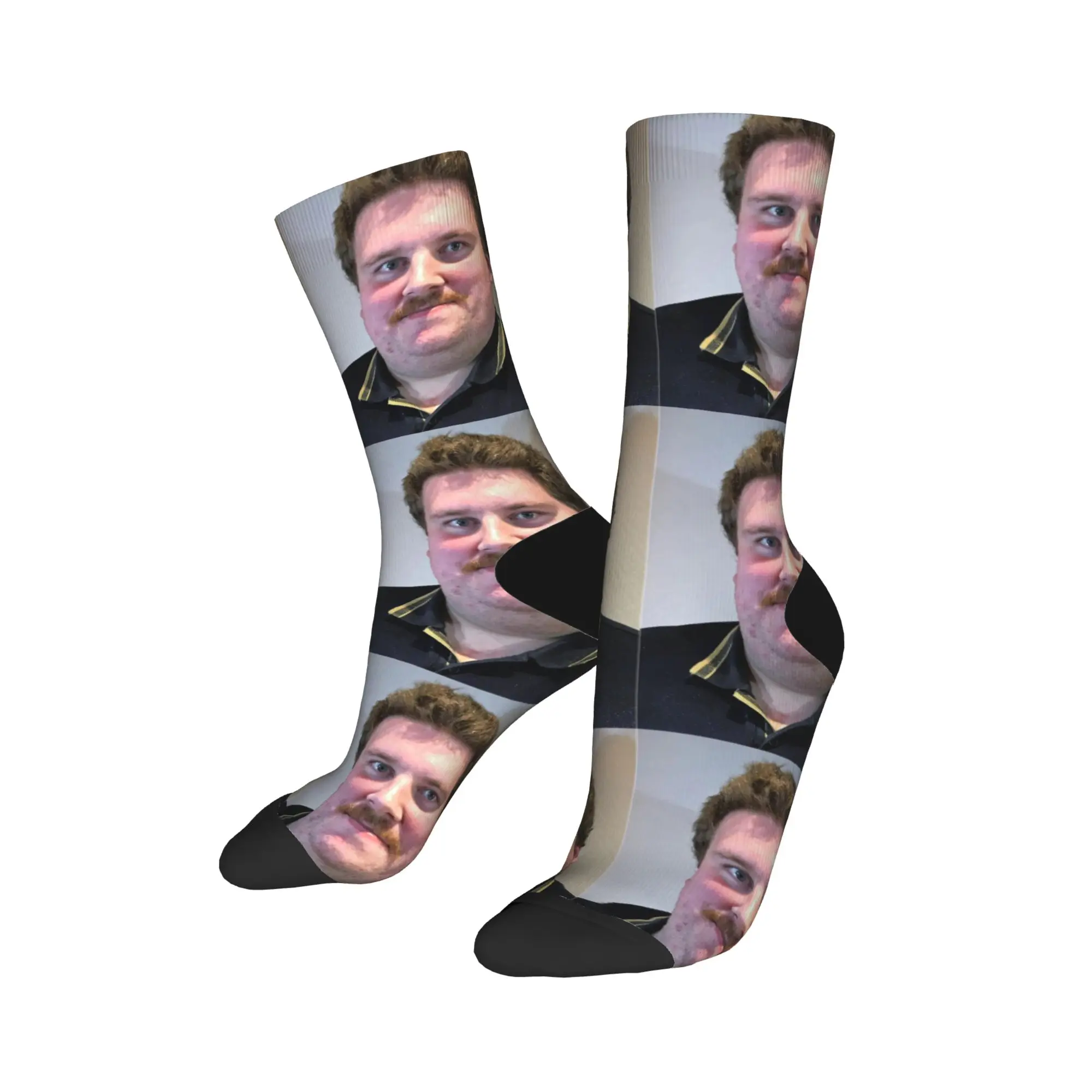 

Зимние теплые забавные унисекс плакаты Drachenlord Rainer Winkler the Superstar, оригинальные носки, дышащие баскетбольные носки