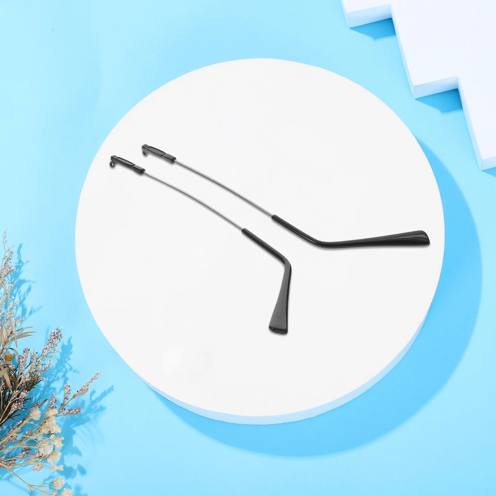 

1 Pair Metal Glasses Replacement Temple Durable Lightweight Universal Fit For Eyeglass Frame Repair Kit Memory Leg Accessories