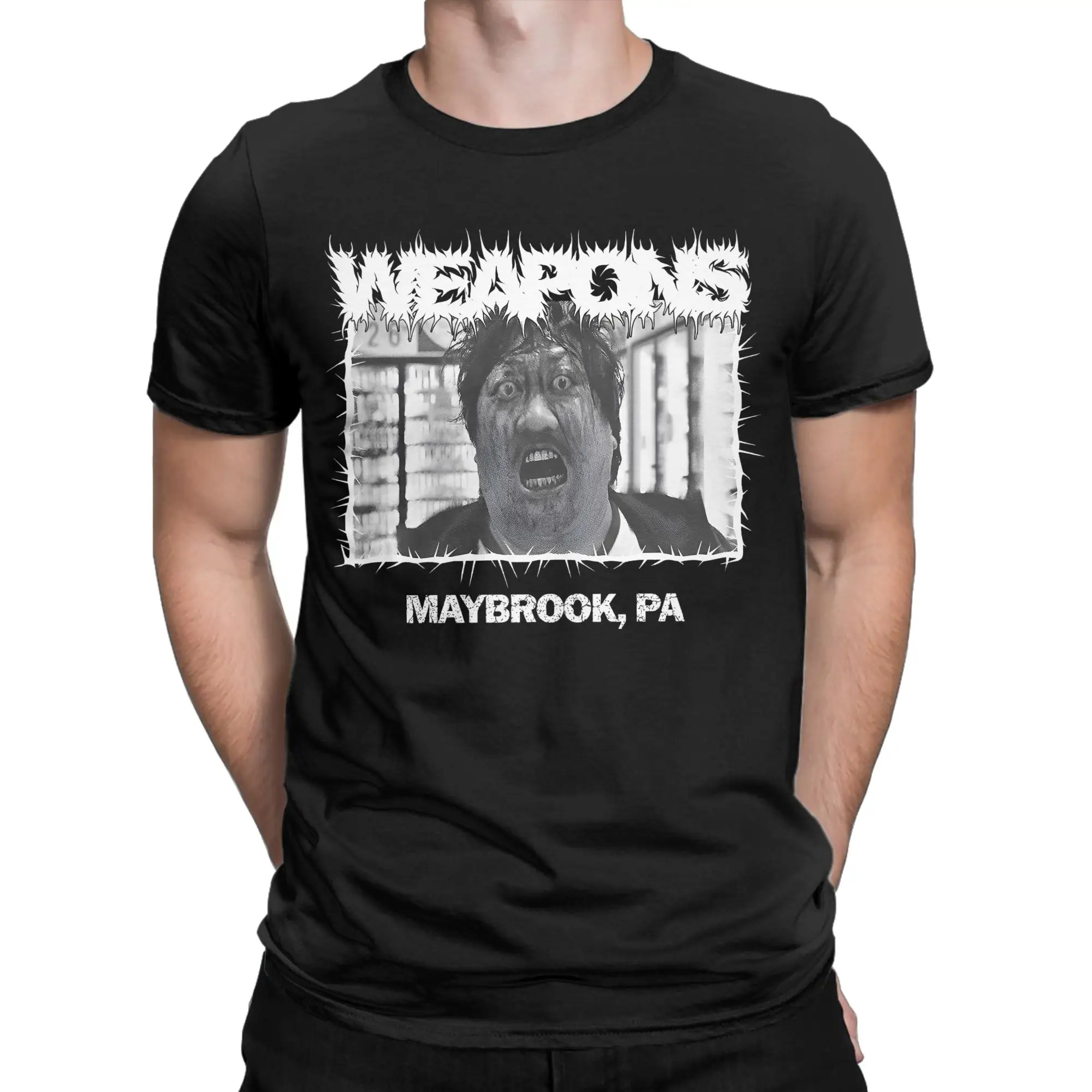 Men's Weapons Horror Movie Marcus Miller T Shirt  100% Cotton Tops Vintage Short Sleeve Round Collar Tee Shirt Gift T-Shirt