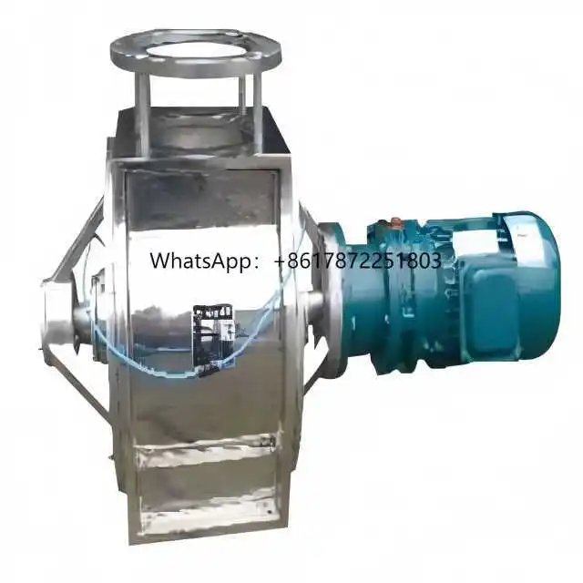 

Rotary Feeder Rotary Airlock Valve Stainless Steel Gas Electric Control Normal Temperature Constant Flow Rate Valves