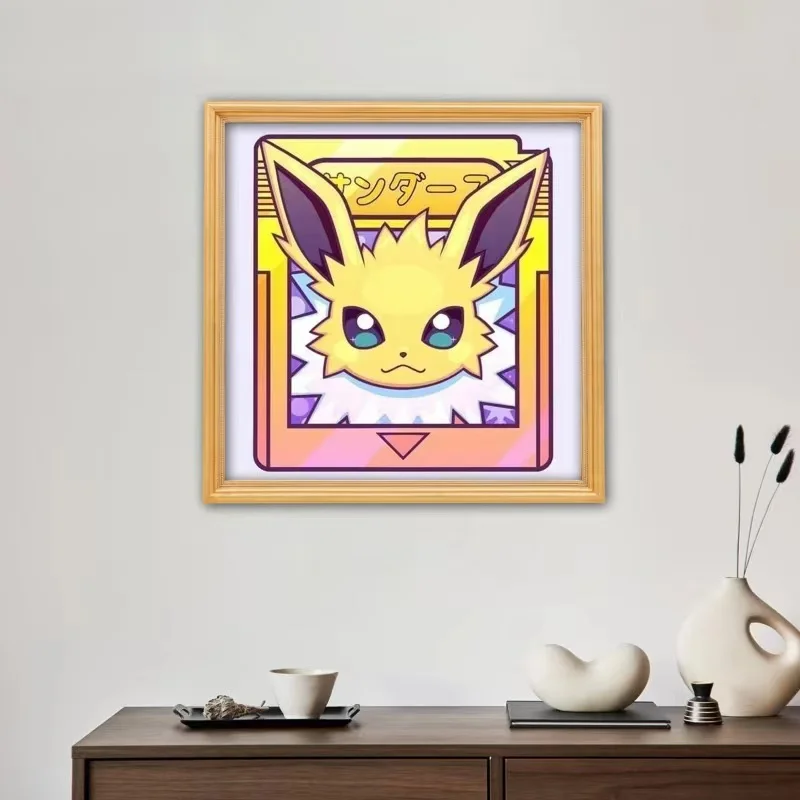 Pokemon Diamond Painting Cute Cartoon Kawaii Embroidery Jewelry Mosaic Cross Stitch Creation Home Decor 5D DIY Art Novelty Gift