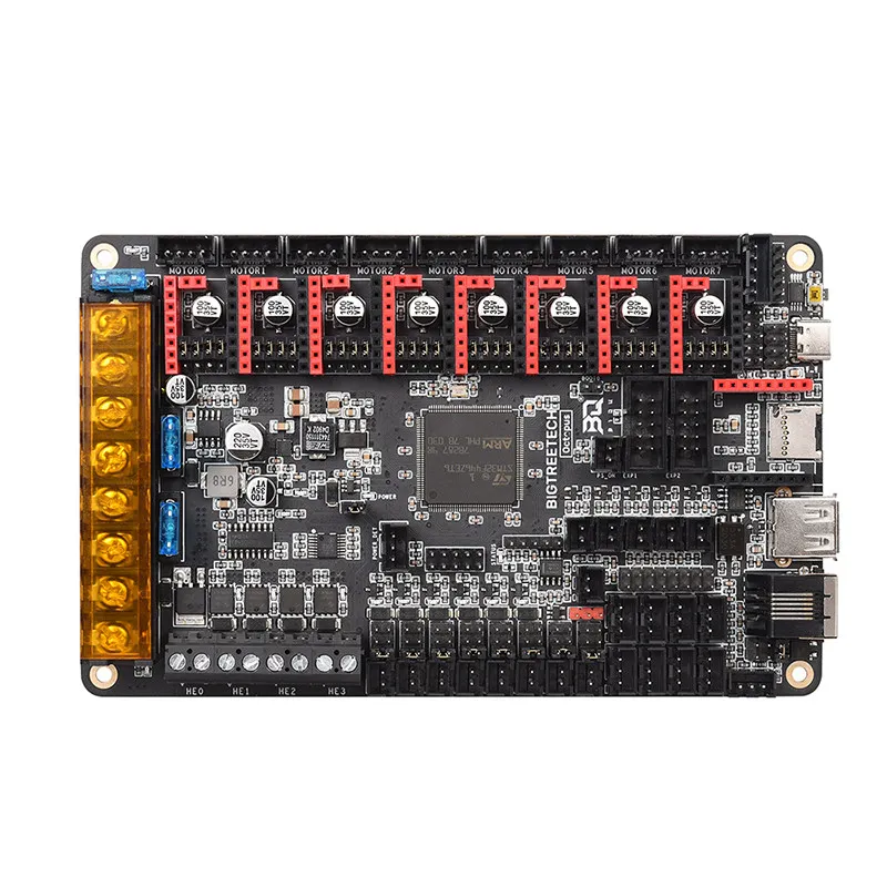 BIGTREETECH Octopus 3D Printer Mainboard, 8-axis Voron Motherboard for Klipper Control view 5