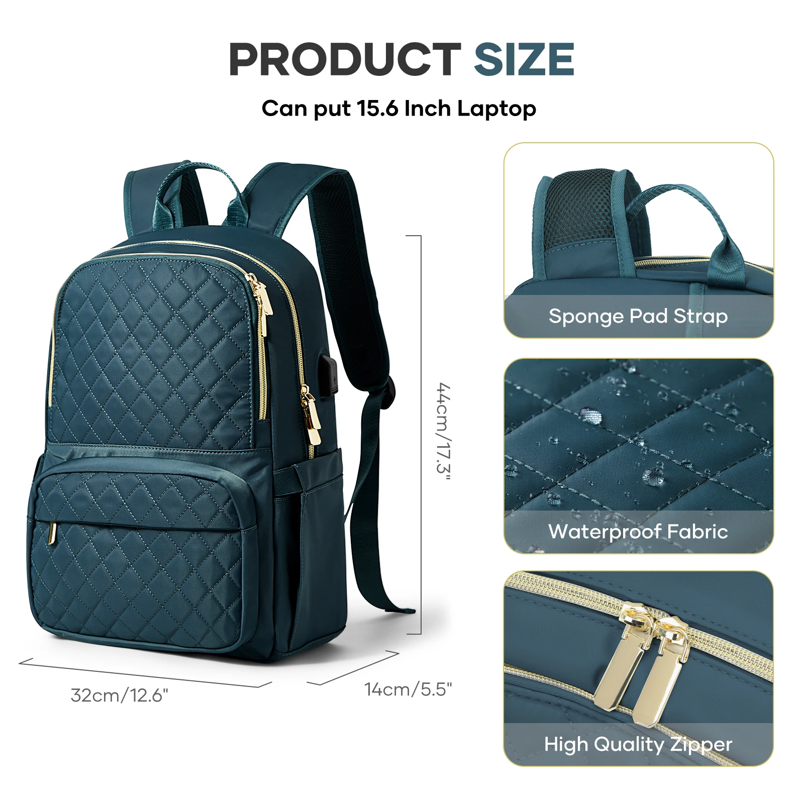 Multi Functional Backpack Travel Backpack for Woman, Large Capacity Laptop Backpack Campus Backpack Fashion and Leisure Backpack