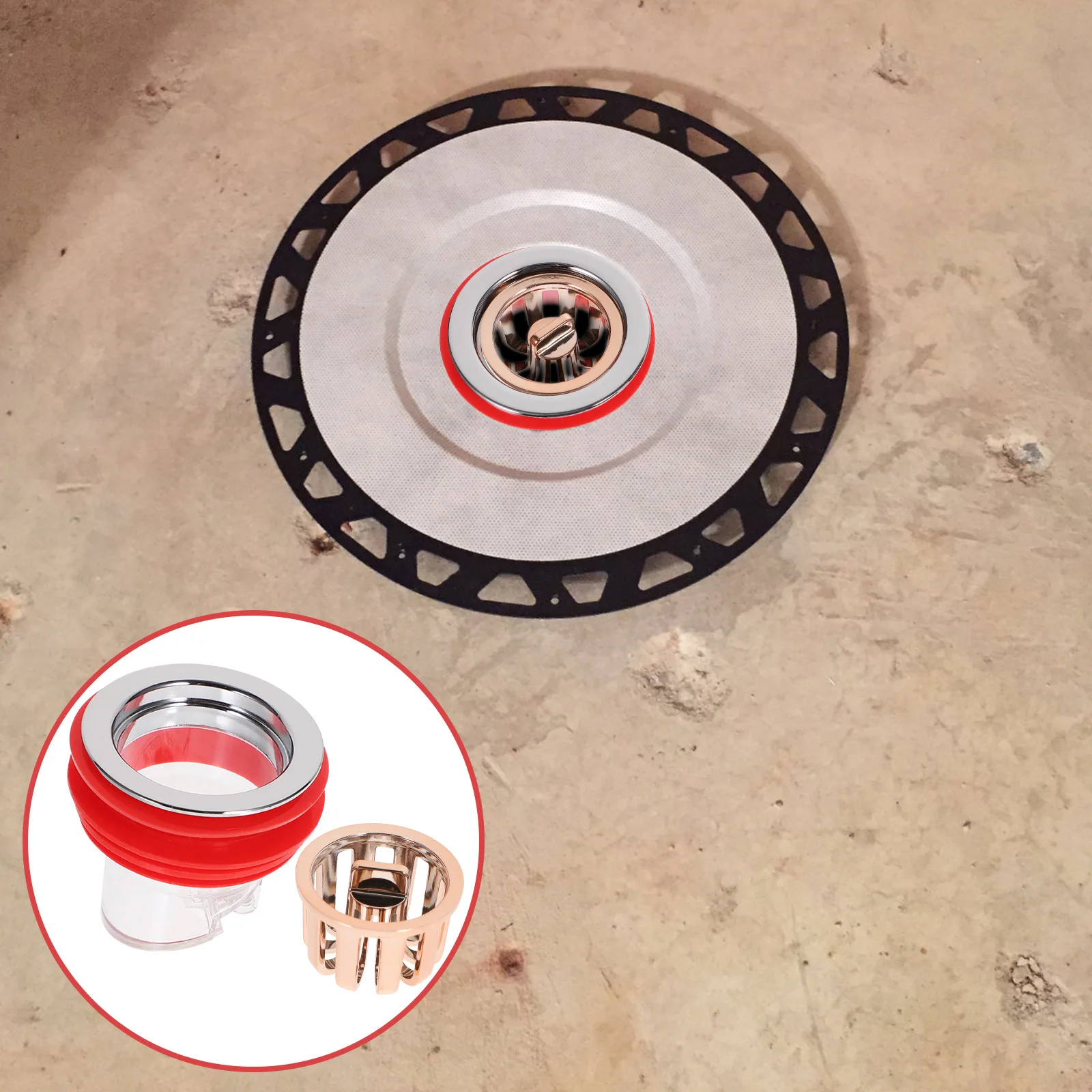 

Magnetic Drain Plug Core Anti Odor Floor Drain Plug Universal Shower Bathtub Bathroom Sink Strainer Easy Use Durable Corrosion