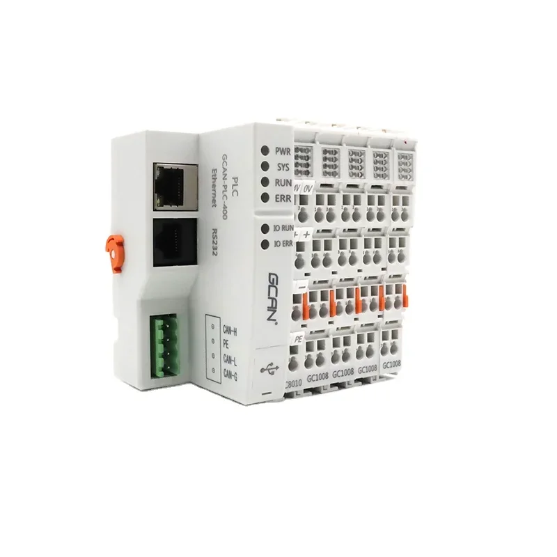 New Original PLC Programmable Controller PLC Connected with HMI with Software for Industrial Automation Process Plc System