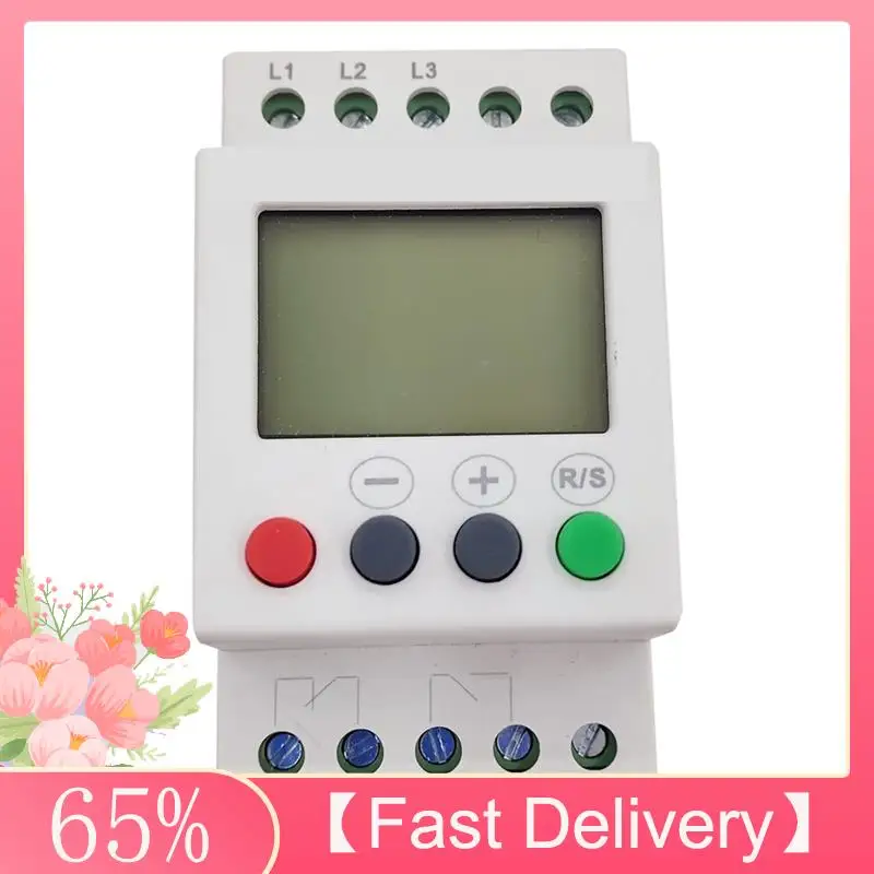 

~A61Z Цельная защита от напряжения Регулируемая защита от перенапряжения 3-фазная защита от напряжения на DIN-рейку AC3