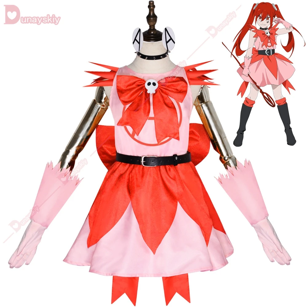 Anarchy Cosplay Anime Mahou Shoujo Magical Destroyers Cosplay Kostüm Mädchen Kleid Halloween Party Anzug für Frauen