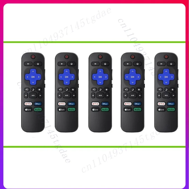 5-Piece remote control for Roku TV -