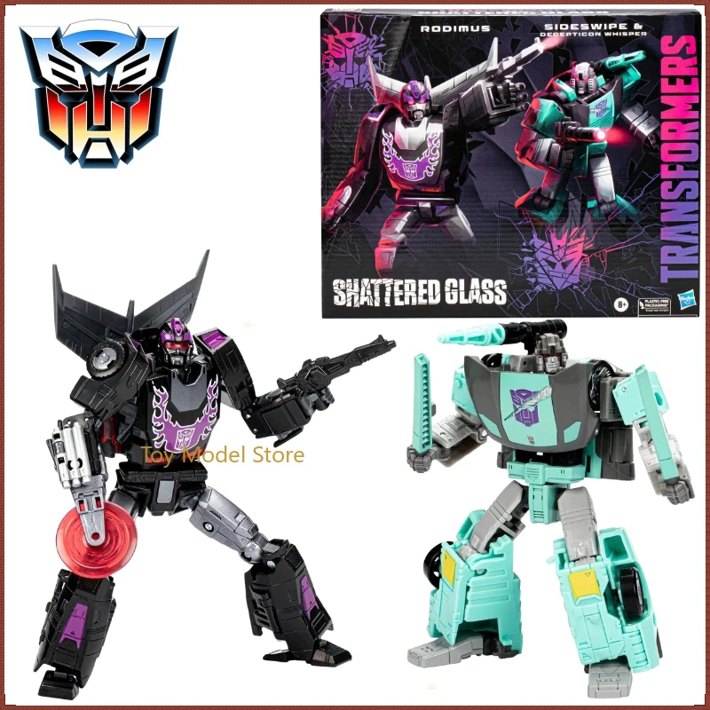 In Stock Hasbro Transformers G Series Broken Mirror Collection Sideswipe & Rodimus Prime Action Figures Robot Collectible Model