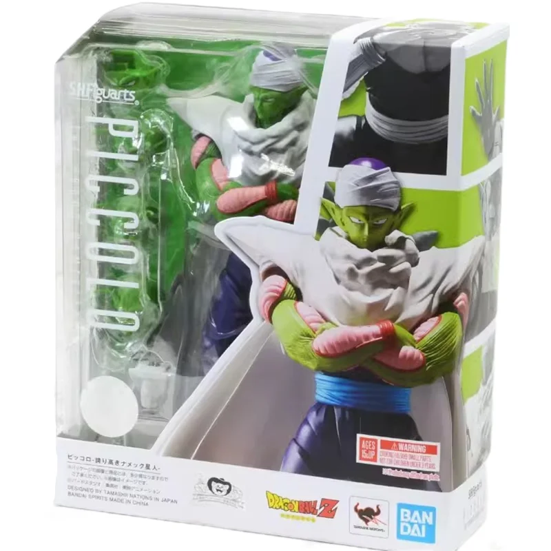 Original Genuine S.H.Figuarts SHF DRAGON BALL SUPER Super Hero Piccolo Bandai Anime Model Toys Action Figure Gifts Collectible