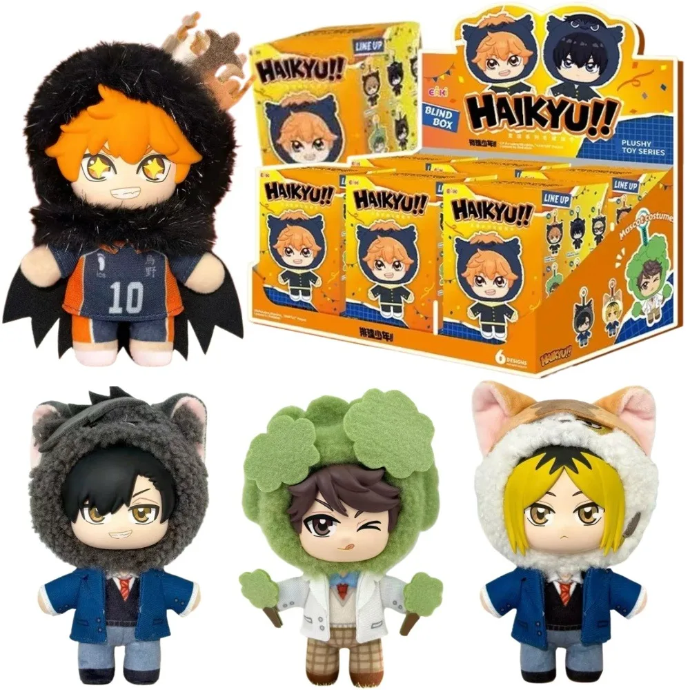 

Original Eaki Haikyu!! Mascot Series Vinyl Face Blind Box Pendant Hinata Shoyo Anime Peripheral Ornament Collect Toys Gifts