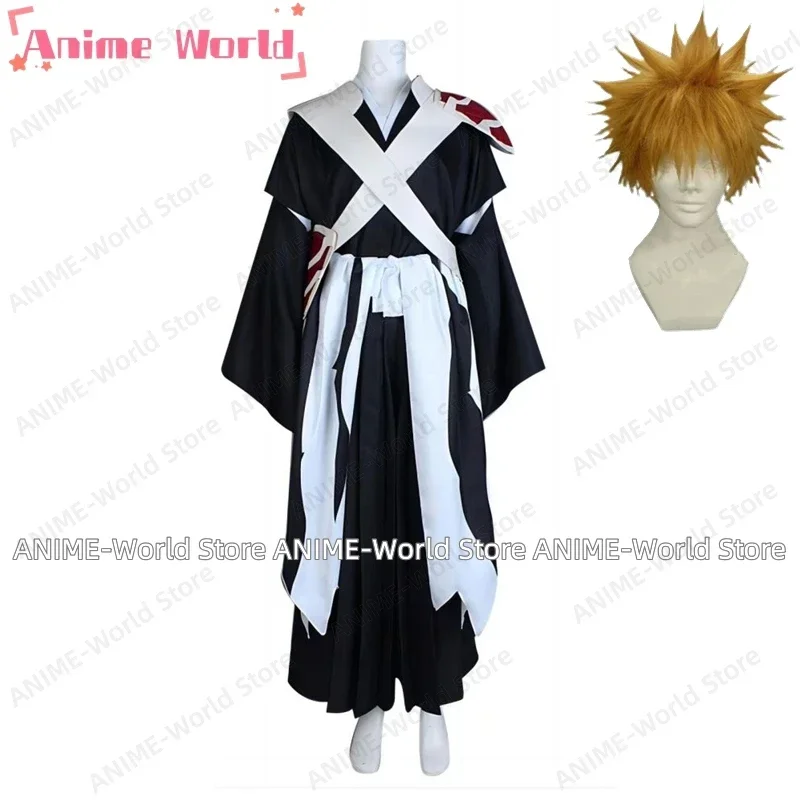 

《Custom Size》Anime Kurosaki Ichigo Cosplay Costume Halloween Costumes