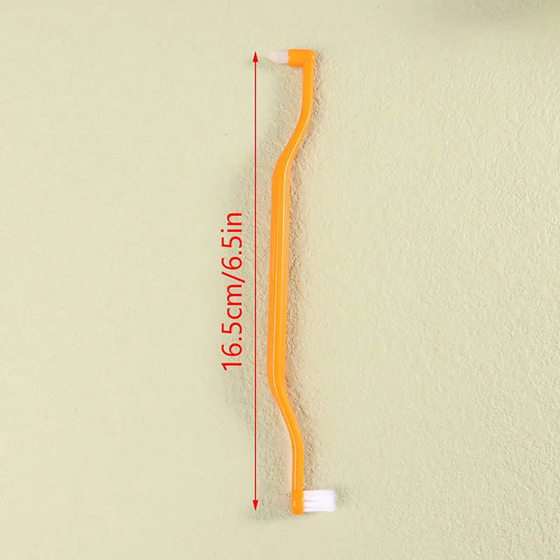 1PC Orthodontic Interdental Brush Double-Beam Soft Teeth Cleaning Toothbrush Oral Care Tool Small Head Soft Hair Implant Adult
