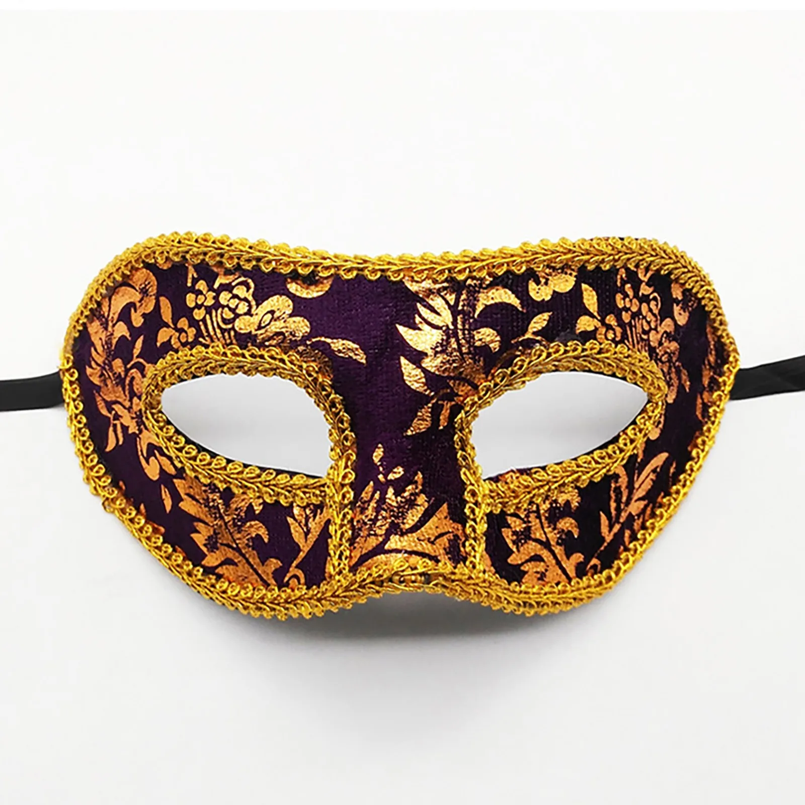 Mannelijk Half Gezichtsmasker Mannen Maskerade Masker Vintage-Venetiaans Masker Lichtgewicht Feestmasker Voor Kostuum Carnaval Themafeesten