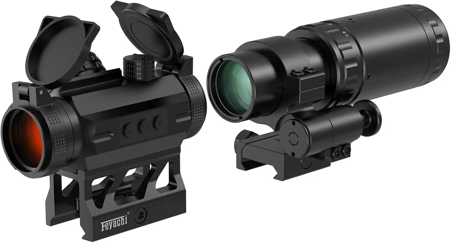 

Red Dot Sight с M37 1.5X - 5X лупой Combo, Absolute Co-73