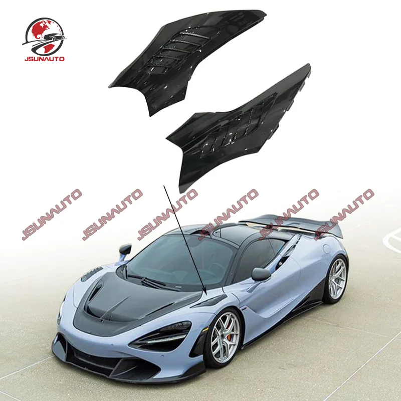 

Vors Style Carbon Fiber Auto Accessories For Mclaren 720S Coupe Spider Full Carbon Fiber Fender Wheel HUB Vented Fender For 720s