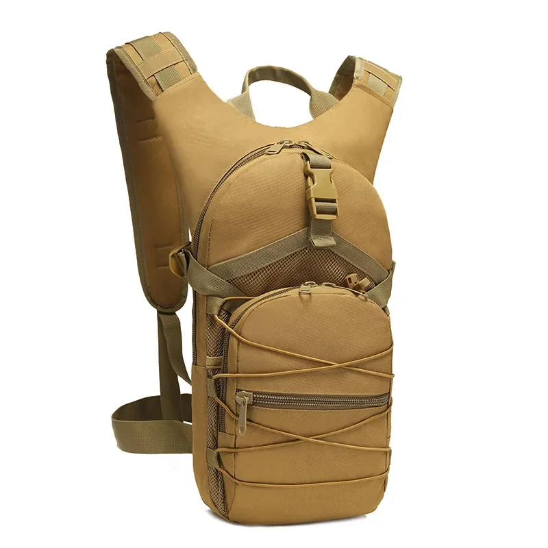 

2025 Outdoor Cycling Bag Camouflage Waterproof Oxford Backpack Women's Bag Outdoor Portable Molle Tactical Backpack Climbing Tre