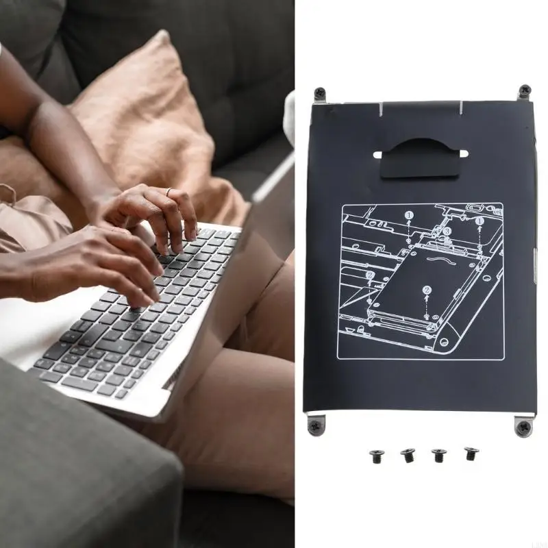 L9NA HDDs Caddy Hard Drive Caddy for  2560P 2570P Hard Disk Bracket Caddy Bracket Cover with Screws Accessory