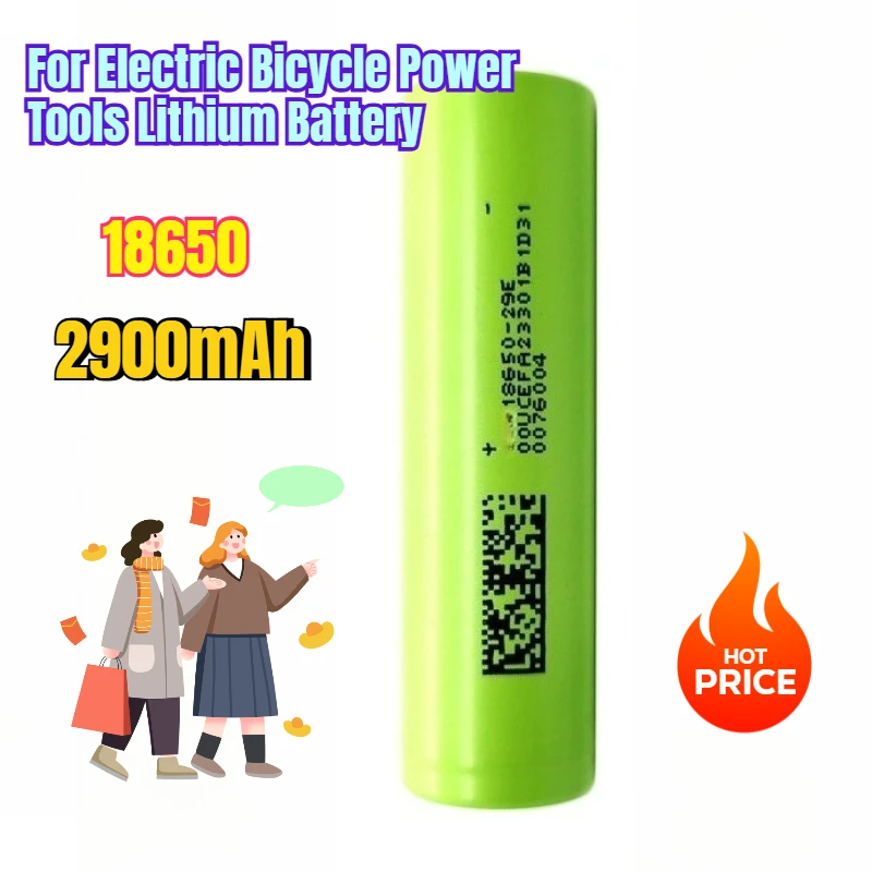 

2900mah 18650 for Electric Bicycle Power Tools Lithium Battery