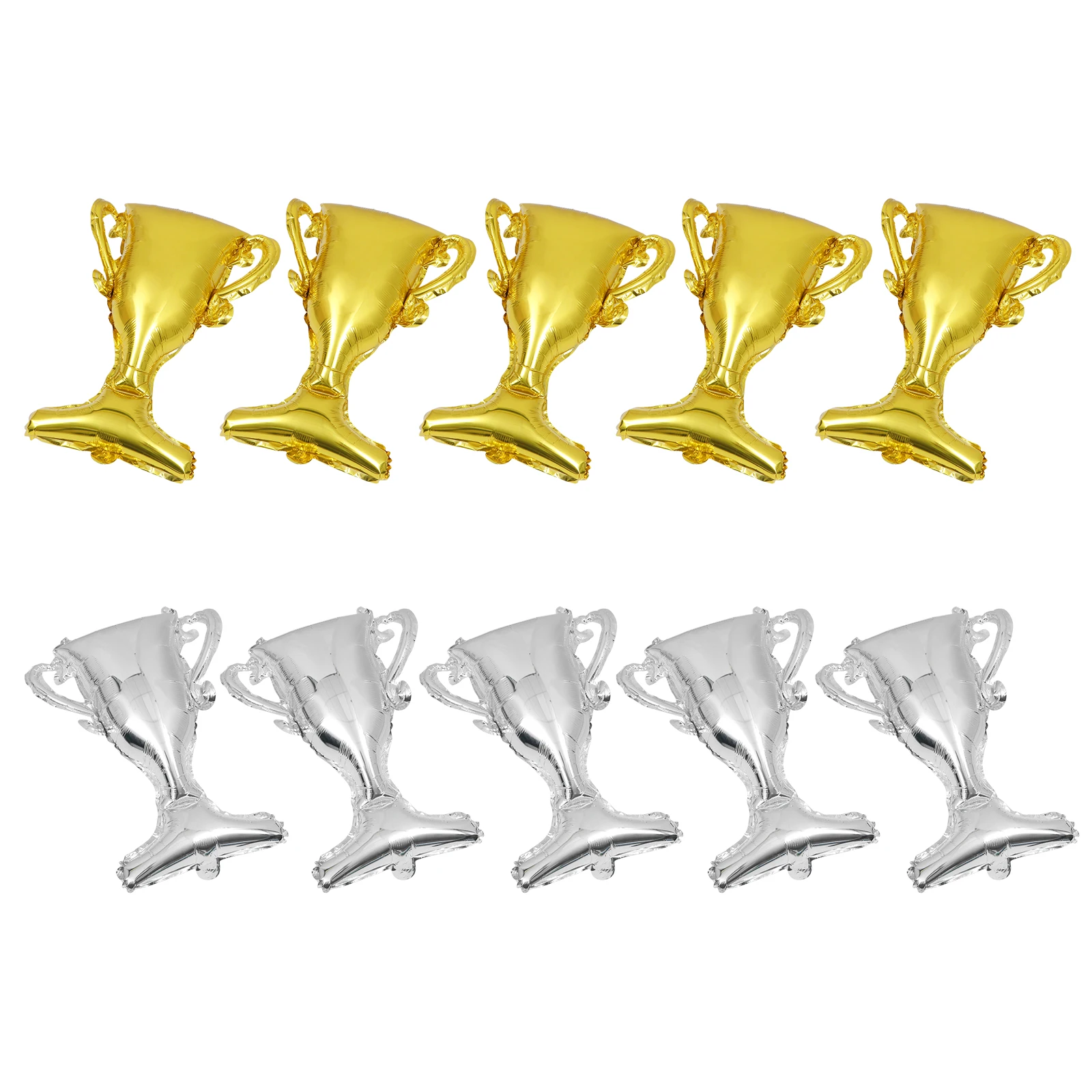 

10 Pcs Trophy Balloon Birthday Balloons Decorations Party Trophies Congrats Award Grad