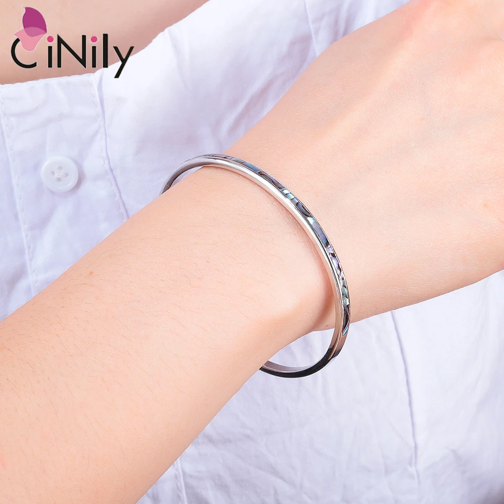 CiNily multicolour Fire Opal Stone Open Bangles Silver Plated Adjustable Luxury Bracelets Fashion Jewelrys Best Gifts For Women