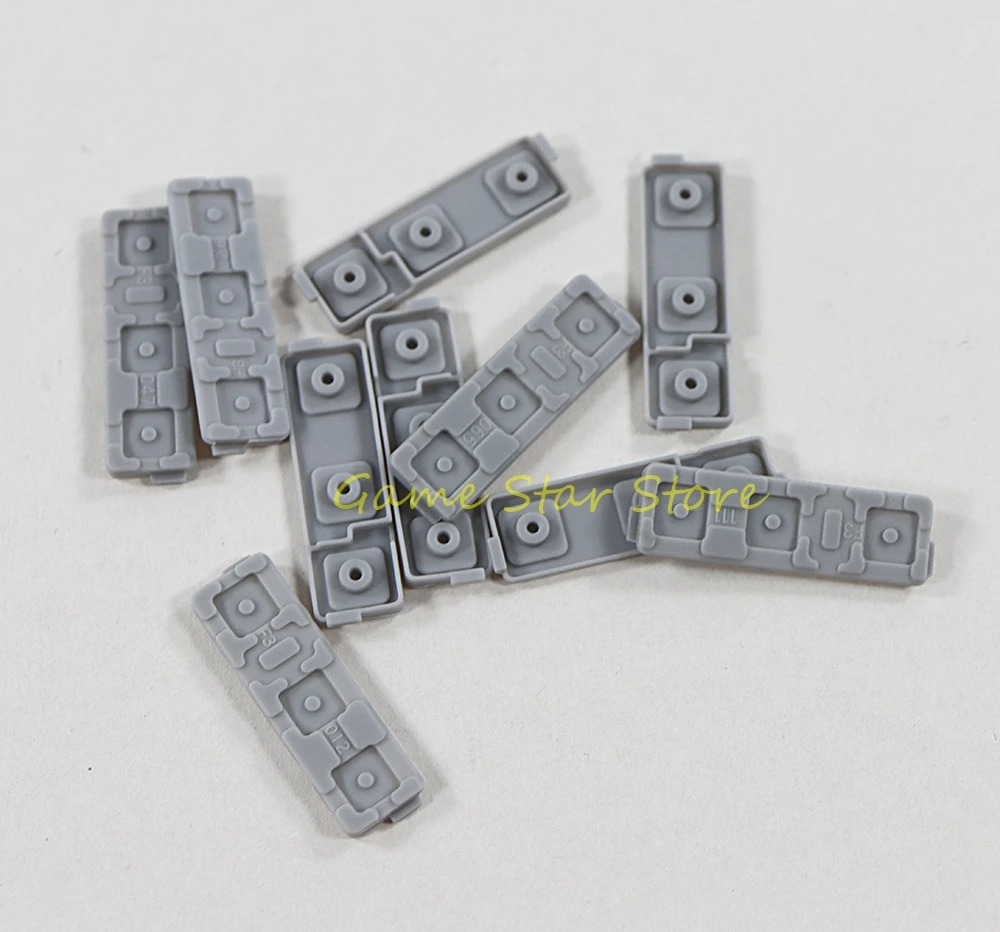 50-個オリジナルホストオン-オフスイッチボタン導電性ゴムシリコンボリュームボタンパッド任天堂スイッチコンソール用