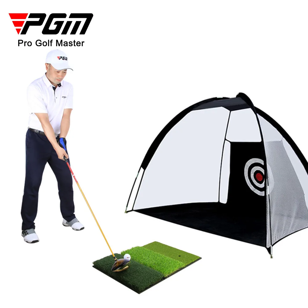 

PGM 40*65cm Foldable 3-in-1 Anti-Slip Driving Range Practice Golf Hitting Mat Golf Training Aids