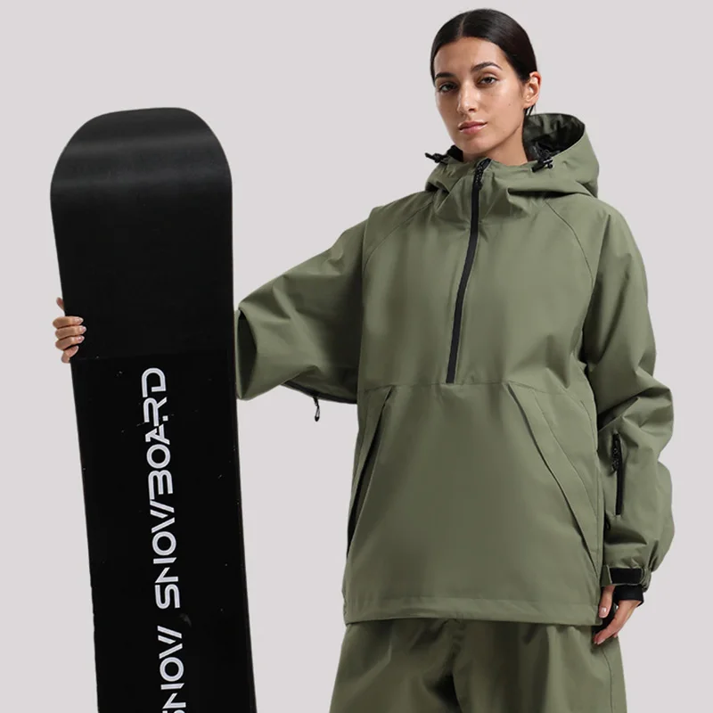 

Женская теплая лыжная куртка, мешковатая одежда для сноуборда, мужские водонепроницаемые ветрозащитные лыжные топы, дышащая уличная зимняя спортивная одежда для женщин