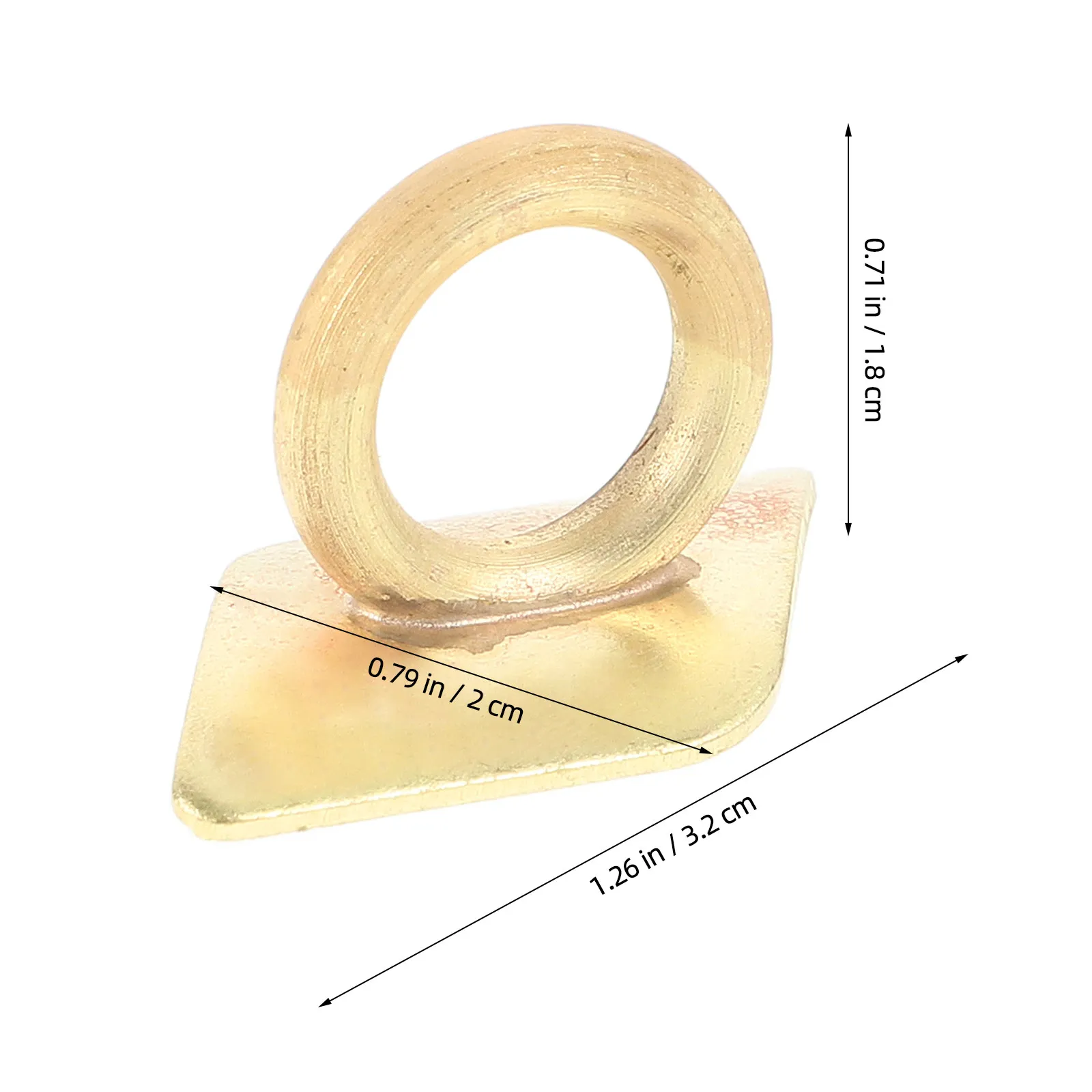 Saxophone Sling Buckle Copper Ring Strong Strap Hook Easy Install Saxophone Instrument Accessories Musical Accessories