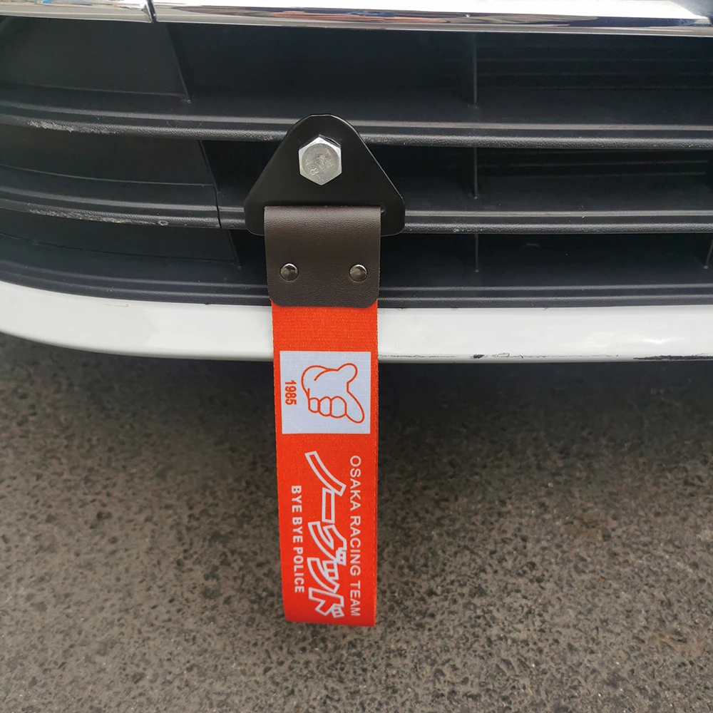JDM Kultur Auto Farbe Anhänger Abschleppgurt Gürtel Abschleppseil Band Auto Zubehör Anhänger Seile Stoßstange Abschleppgurt FÜR FAKETAXI – Detail 15