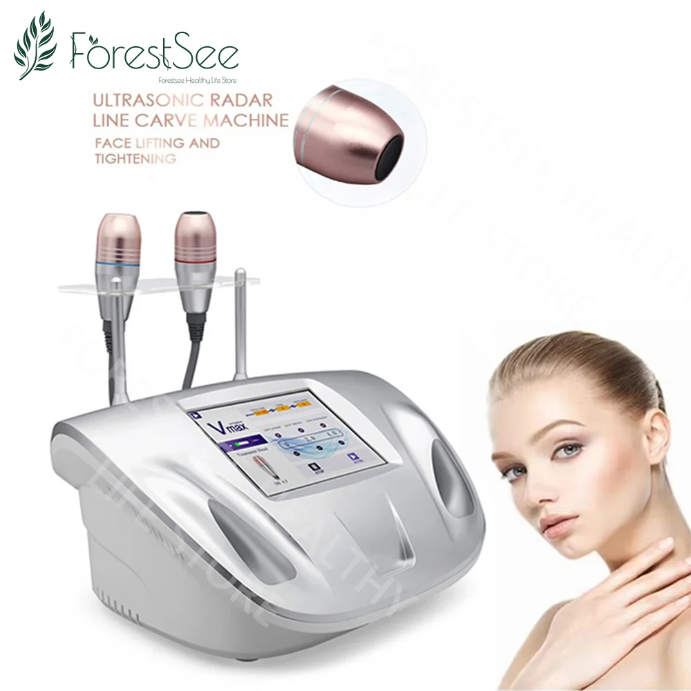 Anti-wrinkle V Face Skin Tightening And Rejuvenation Beauty Instrument High-frequency Face Lifting Machine Radar Wire Carving